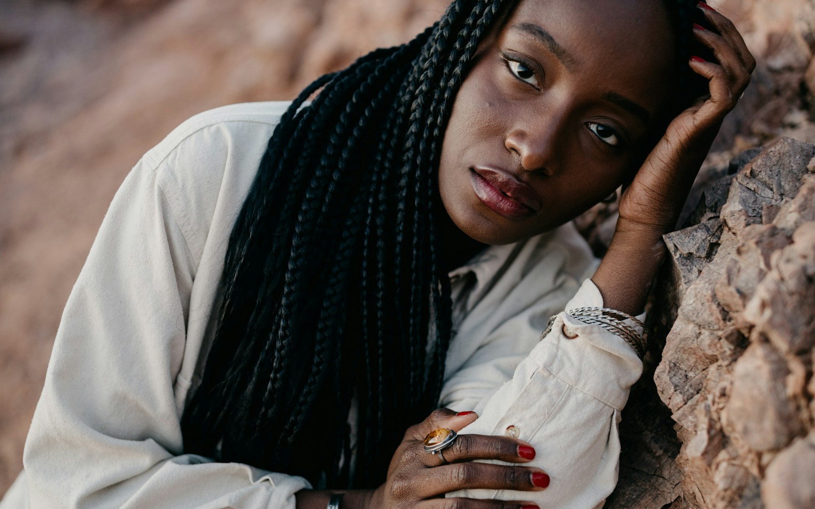 Trança Nagô com Desenho